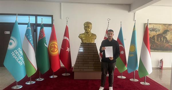 Halef Kurt, 3rd year student of the Department of Political Science and International Relations, completed a summer internship at the Ministry of Foreign Affairs of the Turkish Republic of Northern Cyprus.