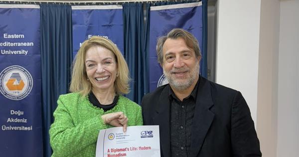 Seminar on“A Diplomat’s Life: Modern Nomadism” with Consul General of the Republic of Türkiye in Famagusta, Işıl Gürler.