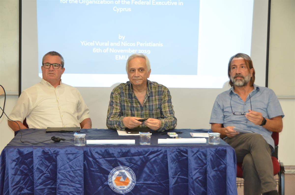 “Semi-Presidential System For A Federal Government in A United Cyprus” is Discussed at EMU