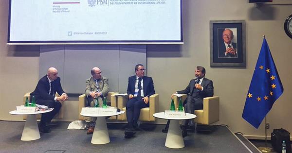 EMU Academic Staff Prof. Dr. Sözen Delivered a Speech at Warsaw Dialogue for Democracy 2018 Conference