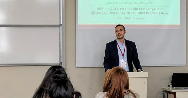 Department Research Assistant, Oğuz Ufuk Haksever has participated to the XVIII. Graduate Conference organized by Turkish Political Science Association
