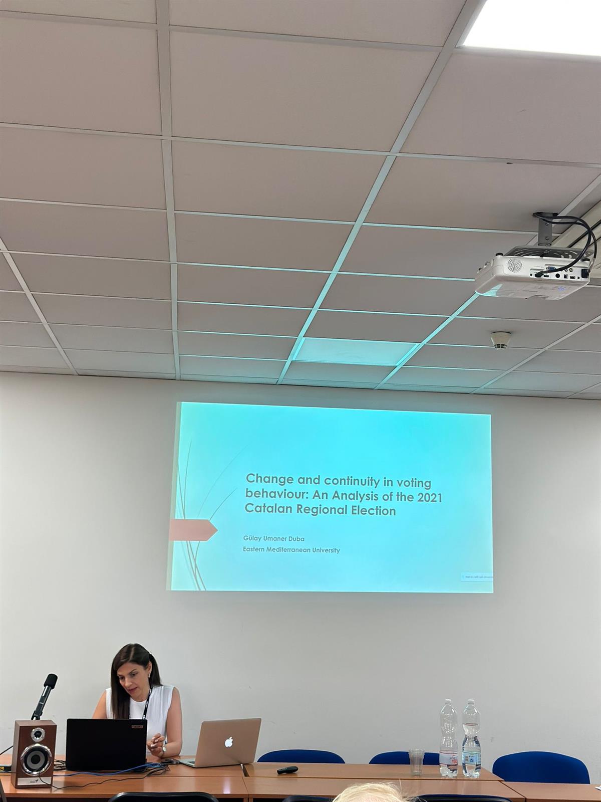 Vice-chair of the Department, Assist. Prof. Dr. Gülay Umaner Duba has presented a paper titled “Change and Continuity in Voting Behaviour: An Analysis of the 2021 Catalan Regional Election” 